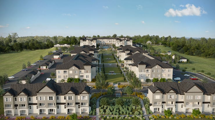 Case Study: Realistic Renderings Lead to Pre-leasing Success for Multi-family Project